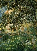 Claude Monet Le repos dans le jardin oil on canvas